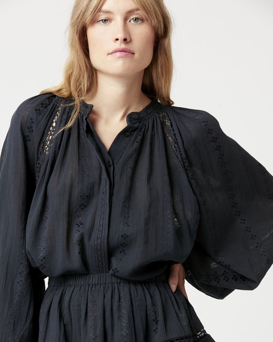 Isabel Marant Janelle Shirt - Black