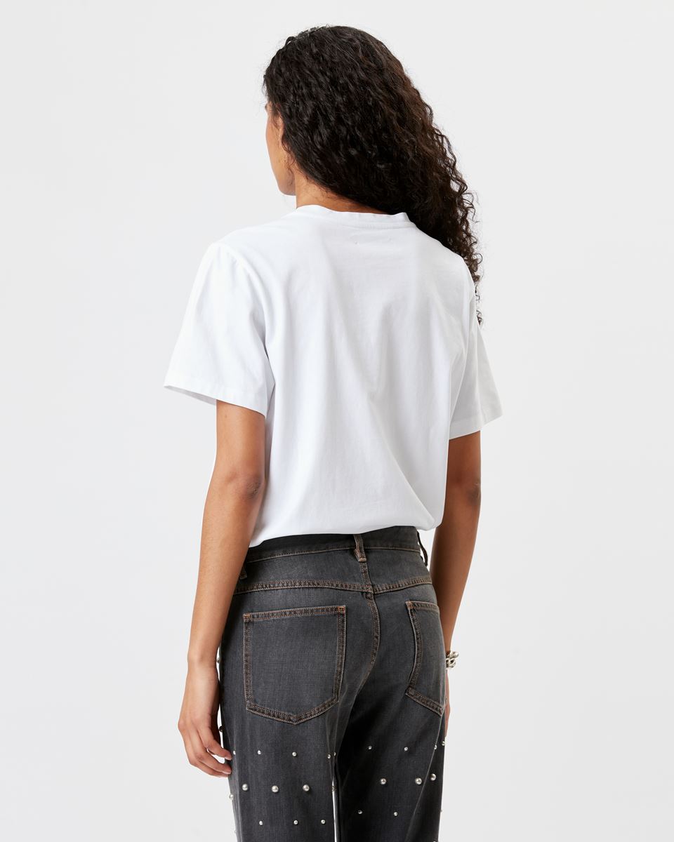 Isabel Marant Zewel Printed T-Shirt - White