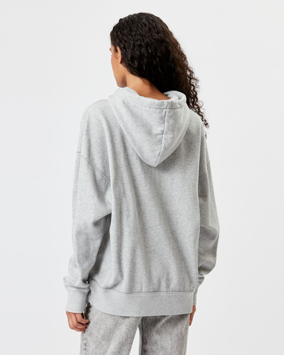 Isabel Marant Mansel Oversized Logo Sweatshirt - Grey
