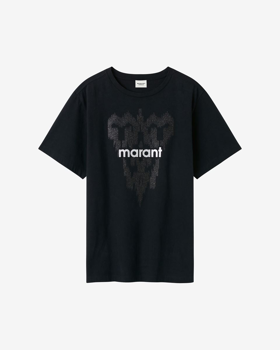 Isabel Marant Zewel Printed T-Shirt - Black