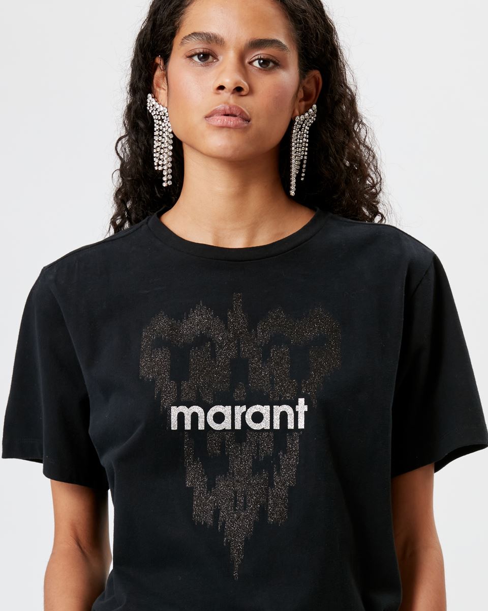Isabel Marant Zewel Printed T-Shirt - Black