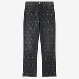 Isabel Marant Dulano Denim Trousers - Faded Black