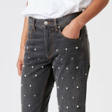 Isabel Marant Dulano Denim Trousers - Faded Black
