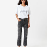 Isabel Marant Dulano Denim Trousers - Faded Black