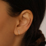 By Charlotte 14k Gold Peace Single Sleeper