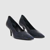 AB Devon Pumps - Blue Snake