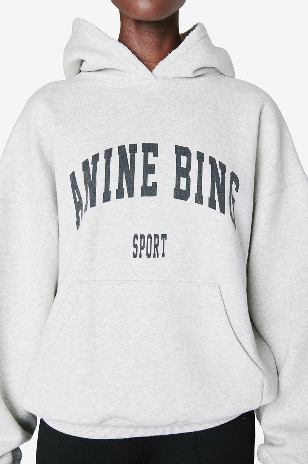 Anine Bing Harvey Sweatshirt  - Heather Grey