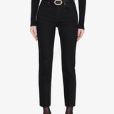 Anine Bing Sonya Jean in Over Dye Black