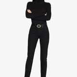 Anine Bing Sonya Jean in Over Dye Black