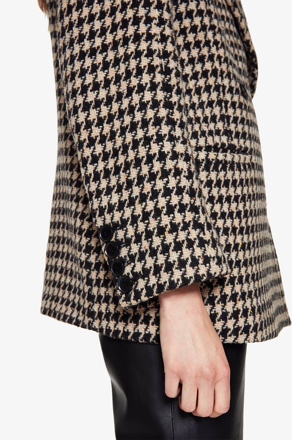 Anine Bing Kaia Blazer - Houndstooth