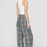 AB Carrie Pant - Grey Plaid