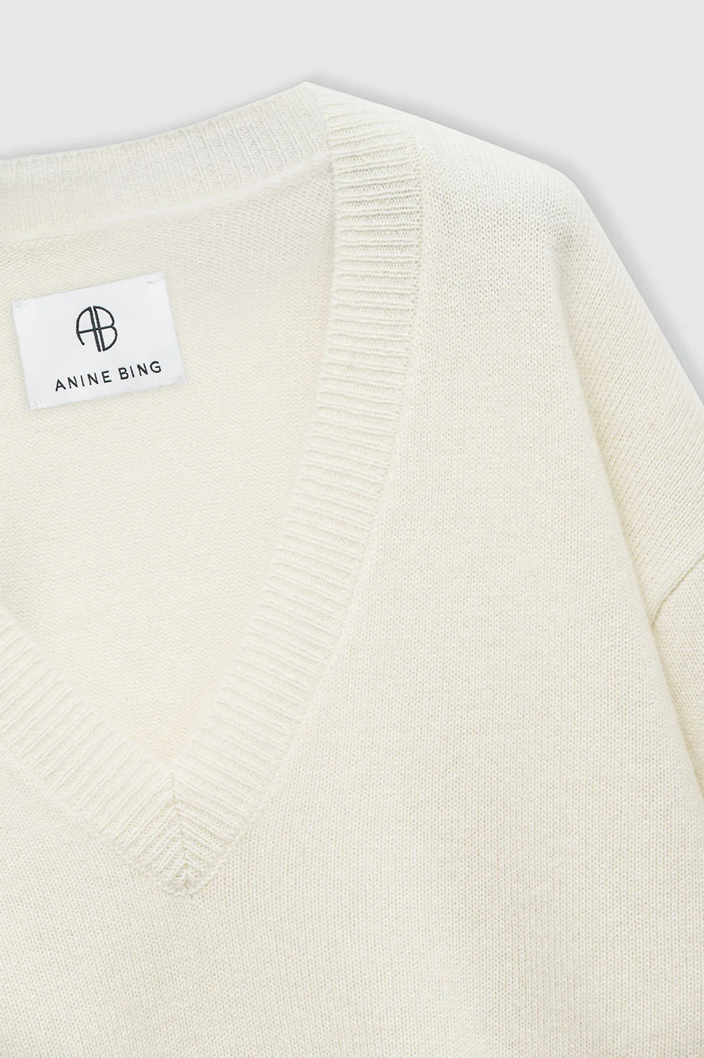 Anine Bing Lee Sweater in Cream