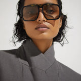 Bresac Frame 4 Sunglasses in Havana Black