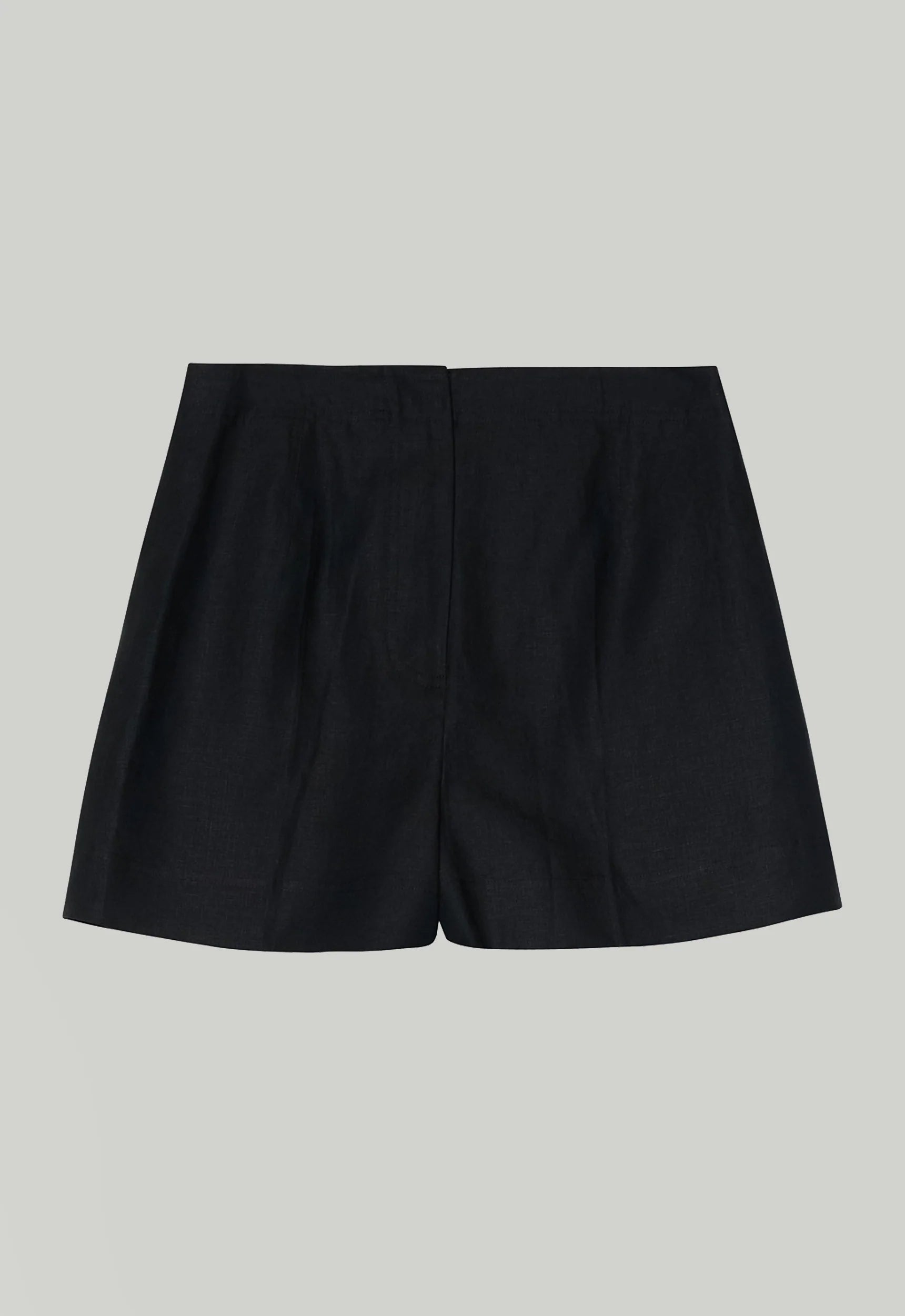 Jac + Jack Don Linen Short - Black