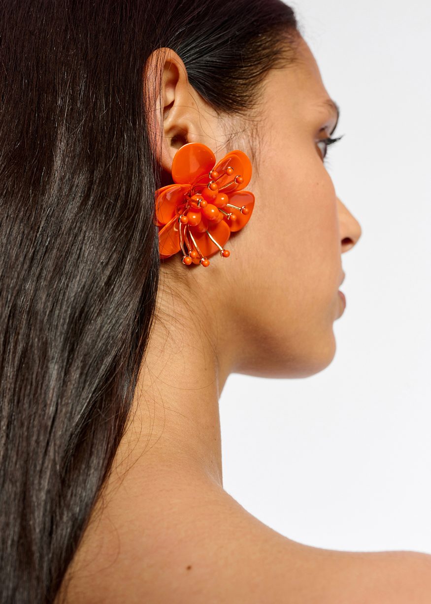 Essentiel Antwerp Dewy Earrings - Orange