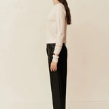 Esse Studios Classico Leather Trouser - Black