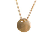 Fairley Tag Necklace - Gold
