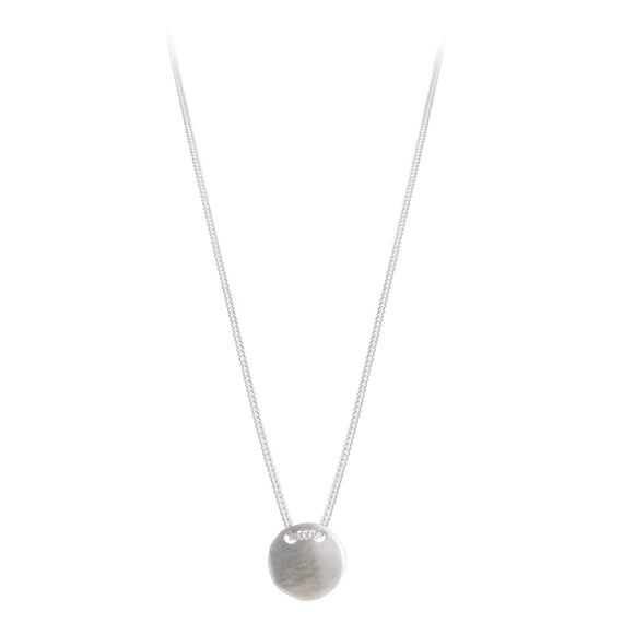 Fairley Tag Necklace - Silver