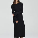 Friends with Frank Cleo Dress in Black