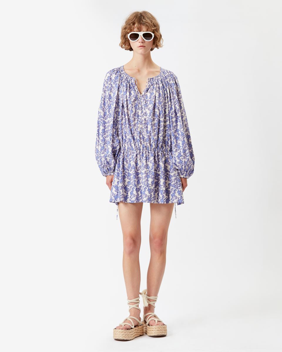 Isabel Marant Parsley Dress - Royal Blue | Denim Iniquity