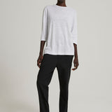 Jac + Jack Max Linen Tee - White