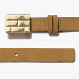Frame Le F Plaque Belt - Caramel
