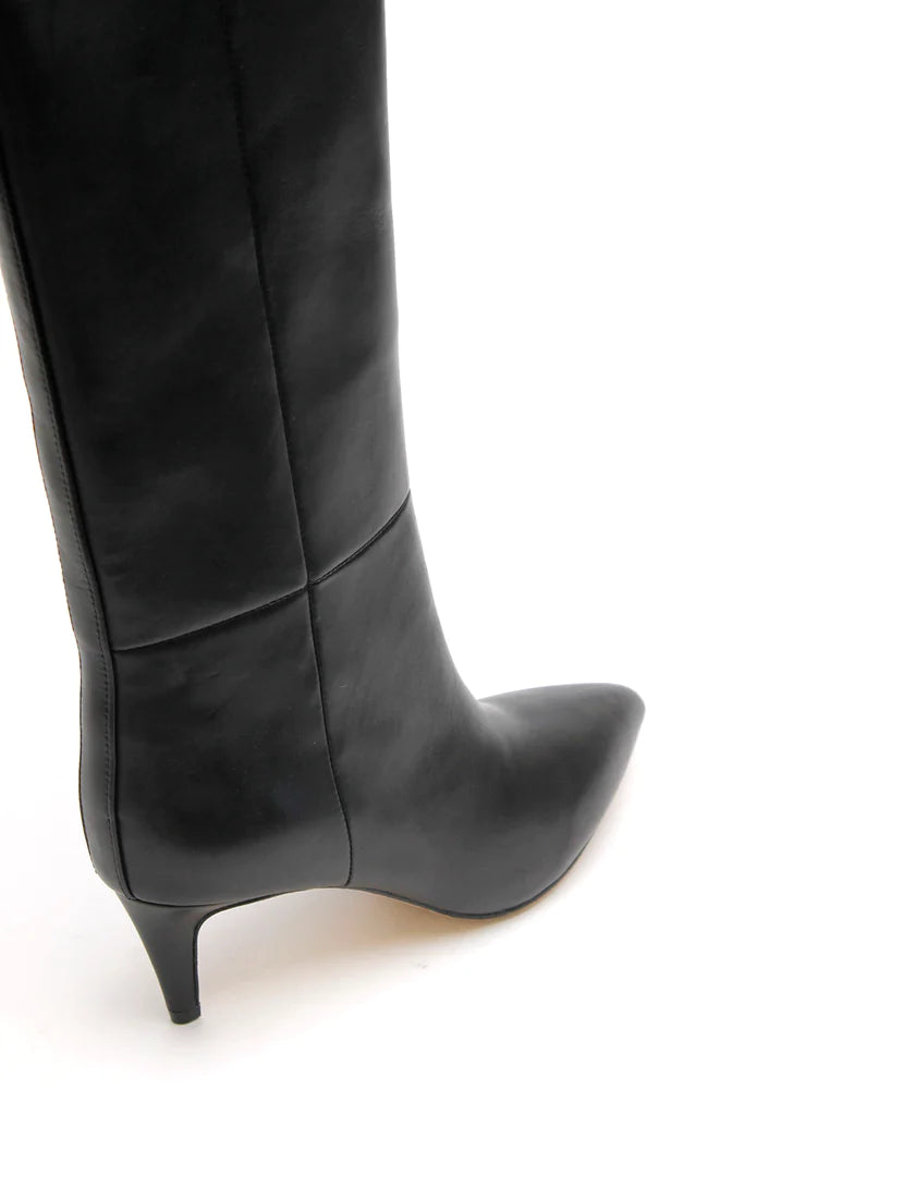 La Tribe Sloane Knee High Boot - Black