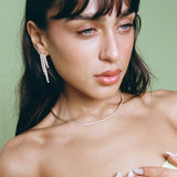 Porter Baby Celestial Necklace in Gold and Clear