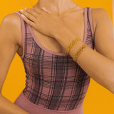 Porter Baby Link Bracelet in Gold
