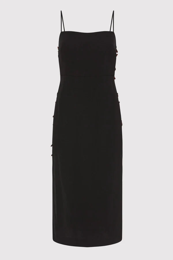 St.Agni Link Detail Dress - Black