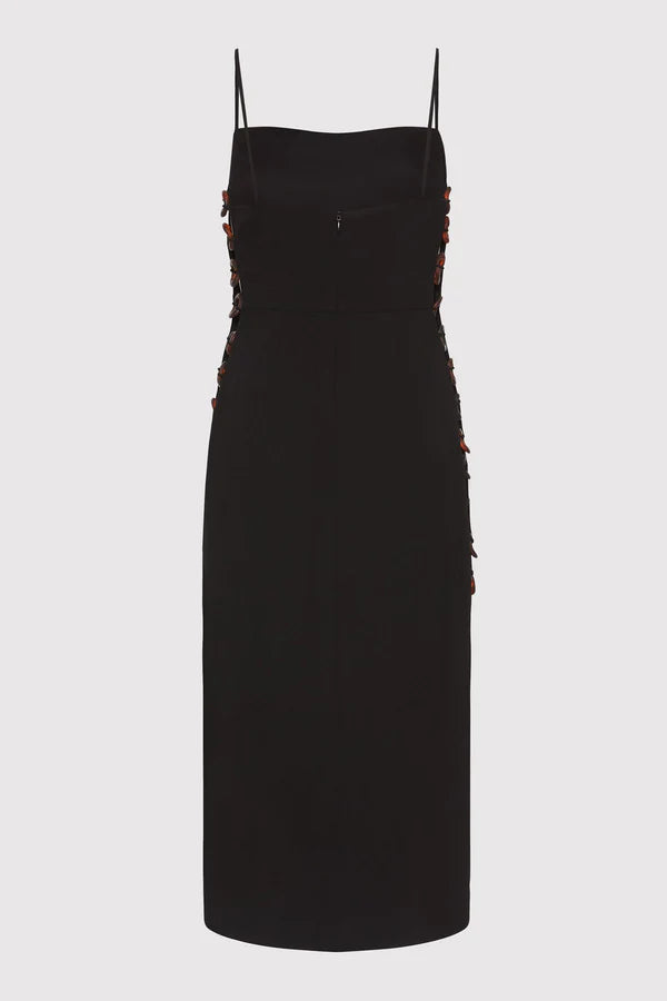 St.Agni Link Detail Dress - Black