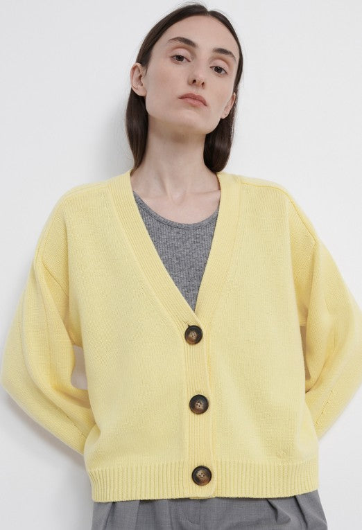 LouLou Studio Zanzibar Cardigan - Yellow