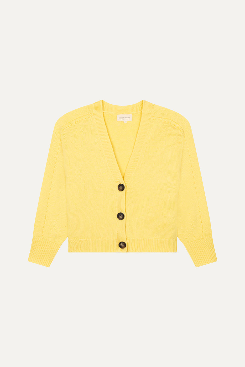 LouLou Studio Zanzibar Cardigan - Yellow