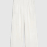 AB Carrie Pant - White Linen Blend