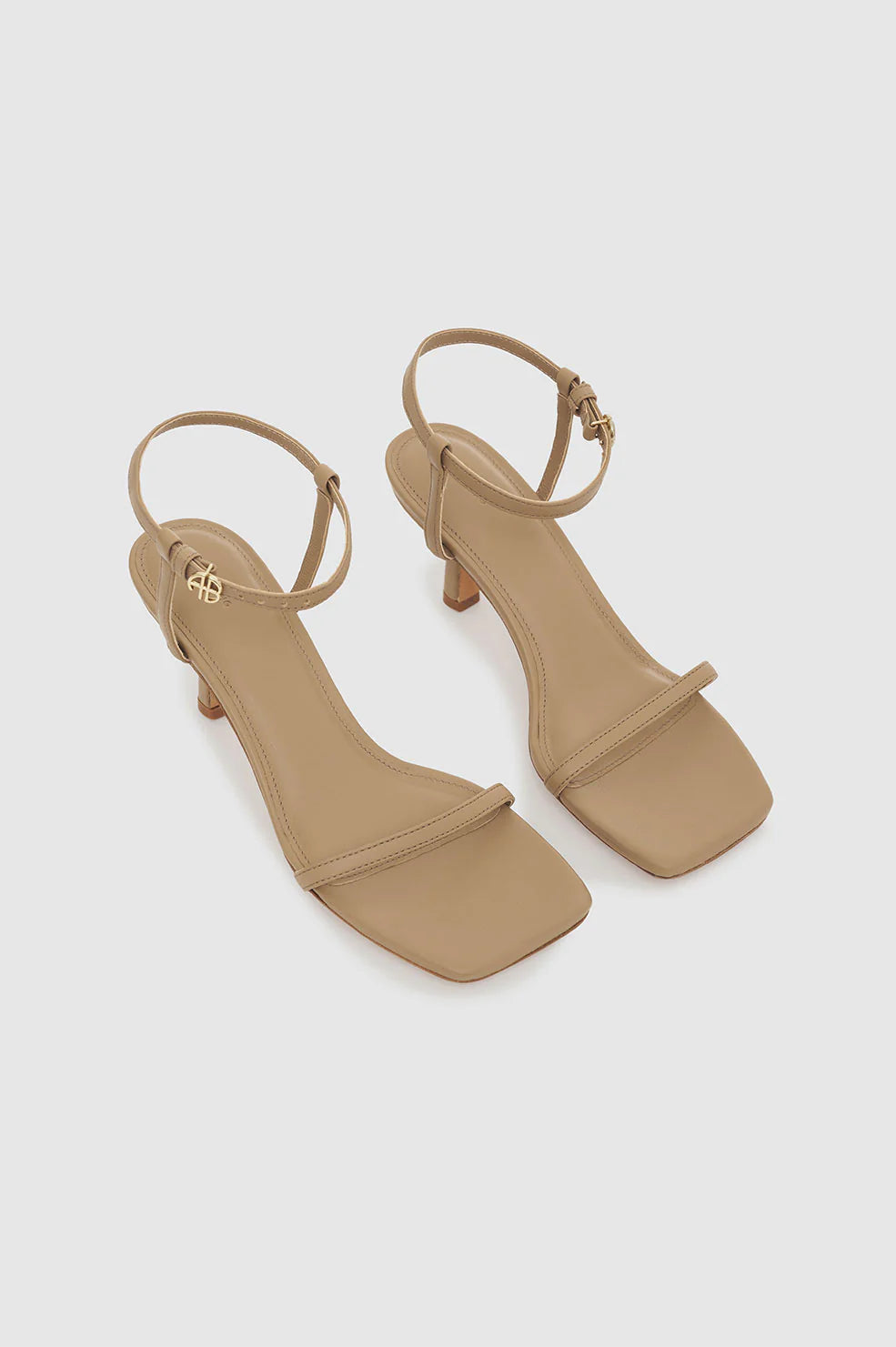 Anine Bing Invisible Sandals - Butterscotch