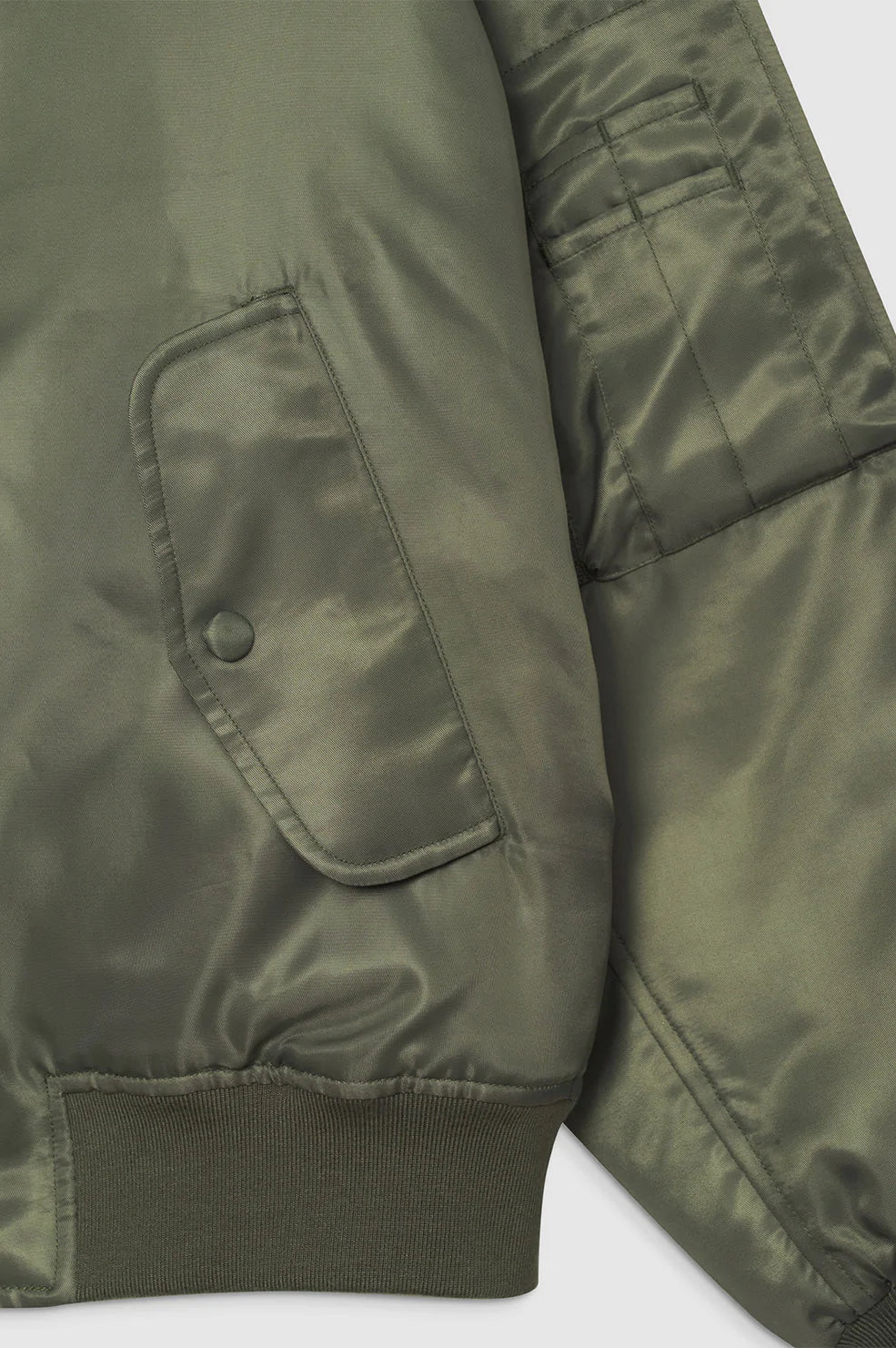 Anine Bing Leon Bomber in Army Green