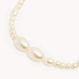 By Charlotte 18k Gold Lunar Light Pearl Bracelet