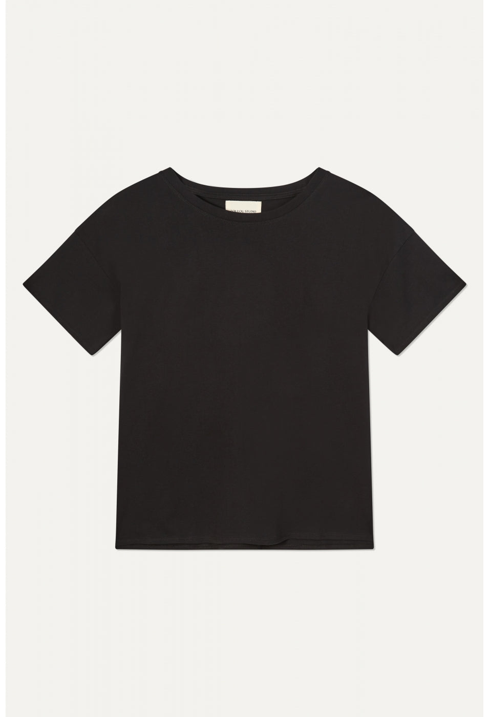 LouLou Studio Basiluzzo Cotton T-Shirt - Black
