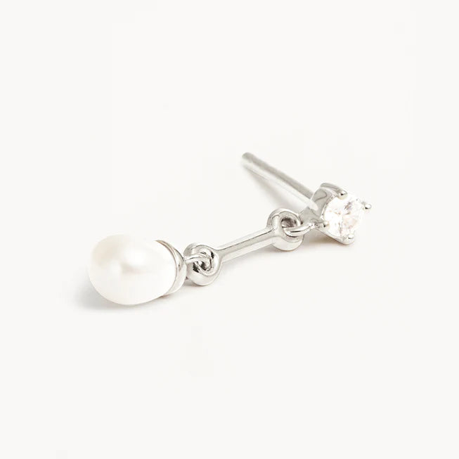 By Charlotte Silver Embrace Stillness Pearl Drop Earrings