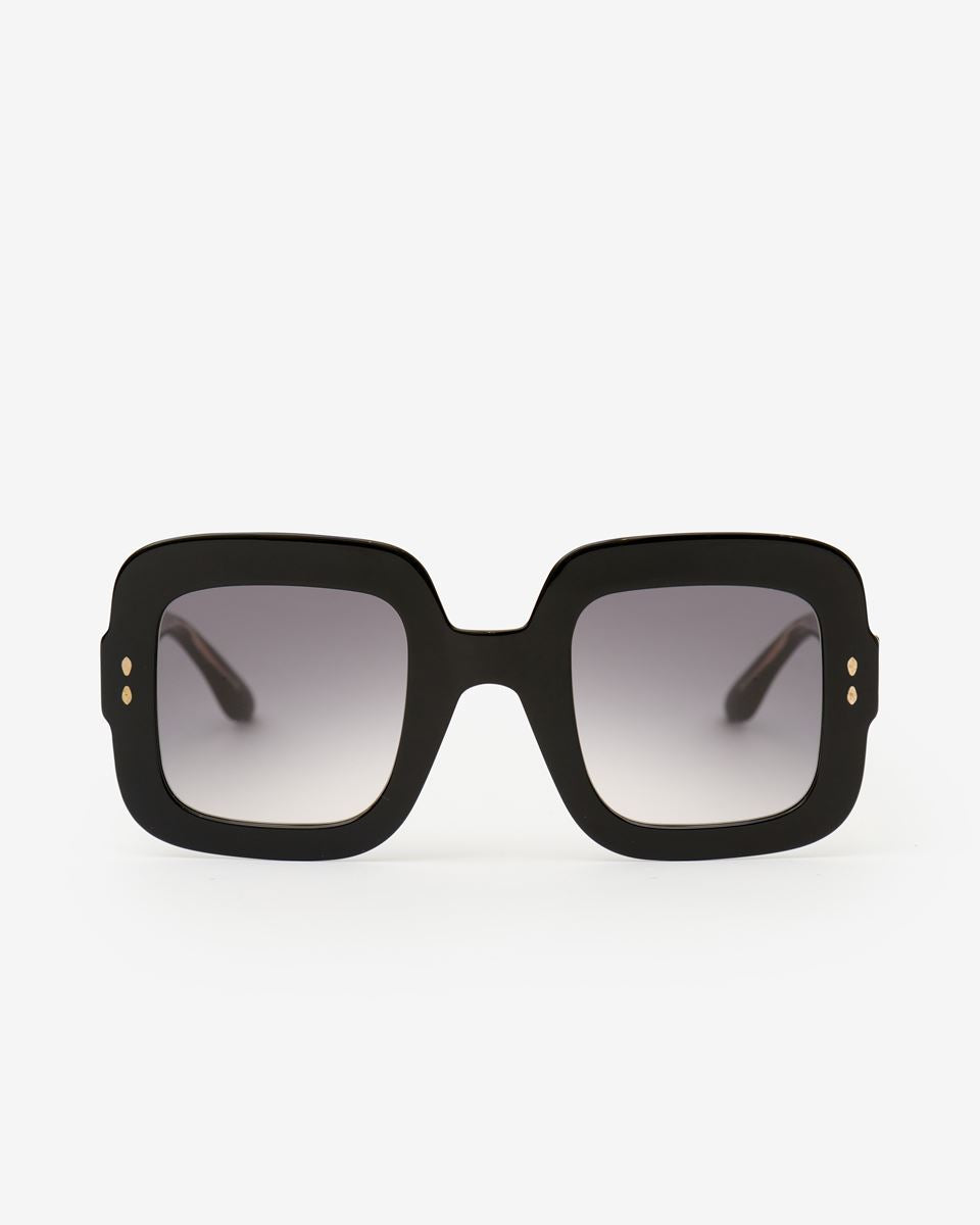 Isabel Marant Macy Squared Sunglasses - Black