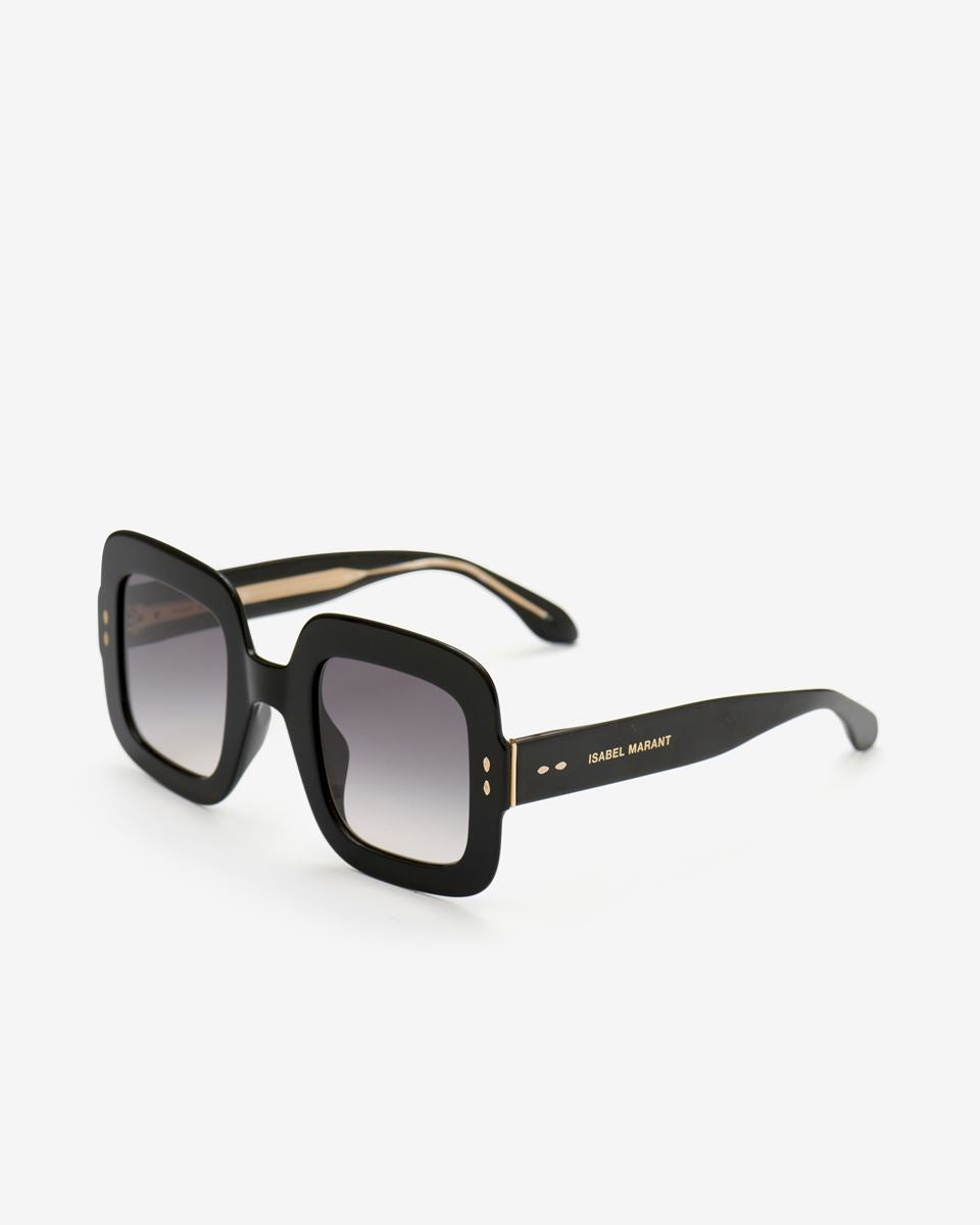 Isabel Marant Macy Squared Sunglasses - Black