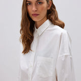 LMND Chiara Long Sleeve Shirt Classic in White