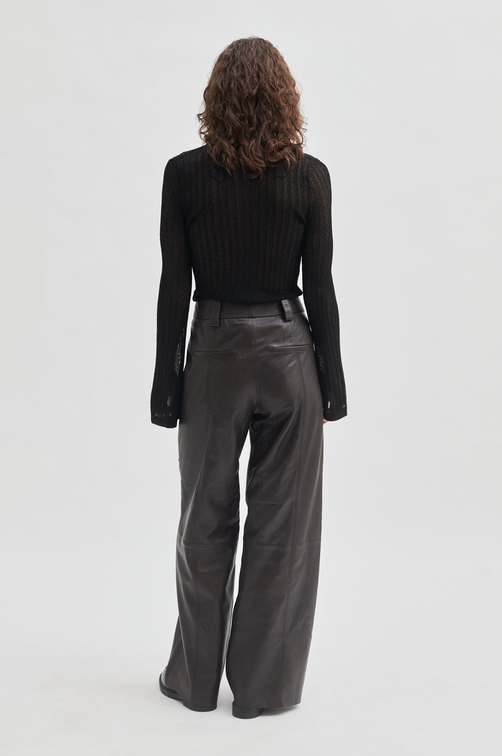 Second Female Letho Leather Trousers - Delicioso